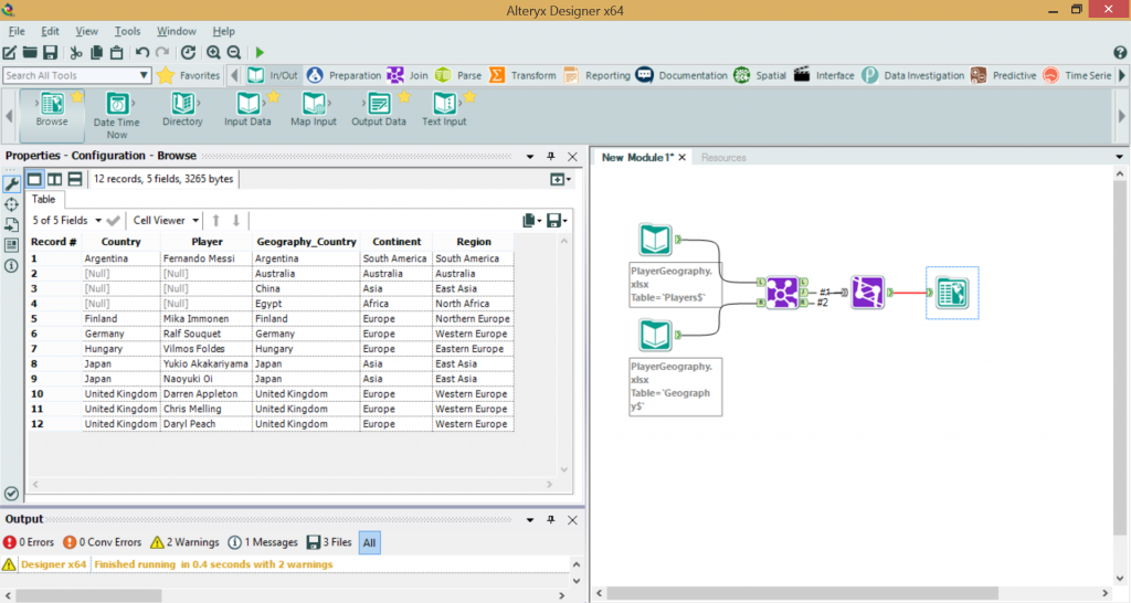 Alteryx right join