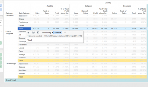 Turning Off Subtotals from the view