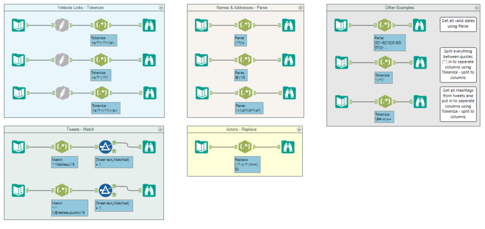 Regex Match Example Alteryx